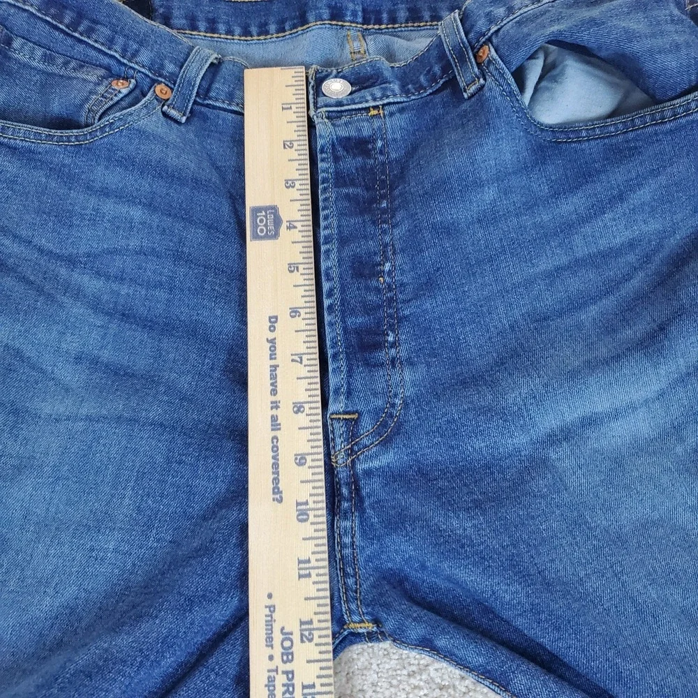 LEVIS 501 Men's Blue‎ Jeans 36X30 ACTUAL MEASURE 36X29.5 Straight Button Fly Y2K